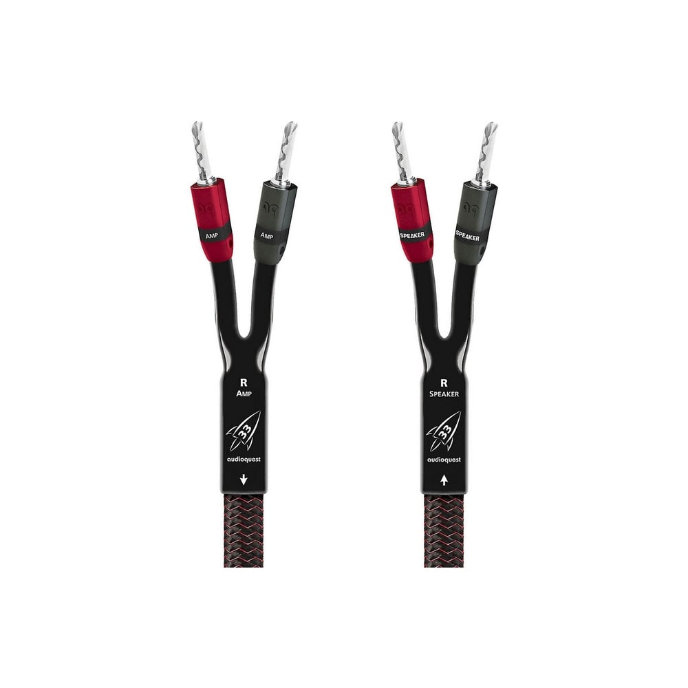 AudioQuest Rocket 33 Banana Uçlu Hoparlör Kablosu 2.5 Metre
