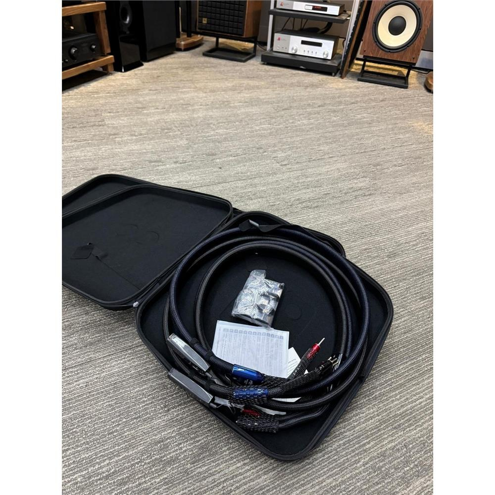 AudioQuest ThunderBird ZERO w/ ThunderBird BASS Bi-Wire Hoparlör Kablosu 2.5 Metre