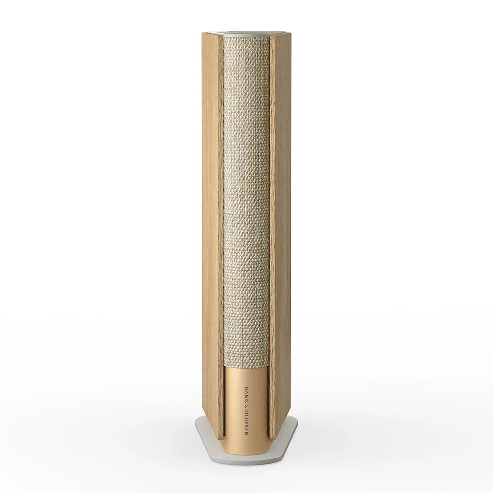 Bang & Olufsen Beosound Emerge Kablosuz Hoparlör Altın / Açık Meşe Ağacı