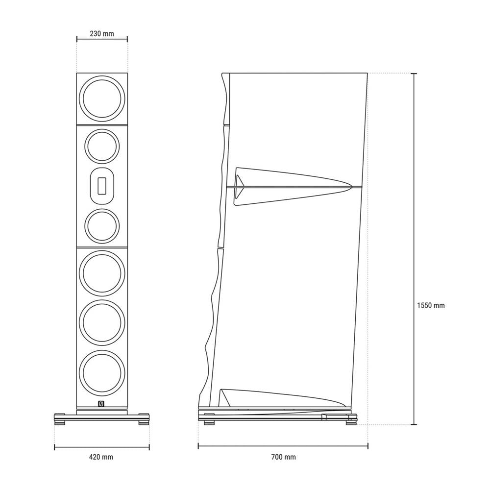Borresen 05 Statement 2.5 Yollu Hoparlörler