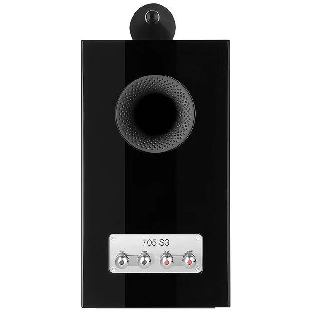 Bowers & Wilkins 705 S3 Bookshelf/Raftipi Hoparlörler Parlak Siyah Çift