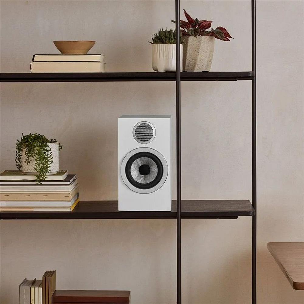 Bowers & Wilkins 707 S3 Bookshelf/Raftipi Hoparlörler Beyaz Çift
