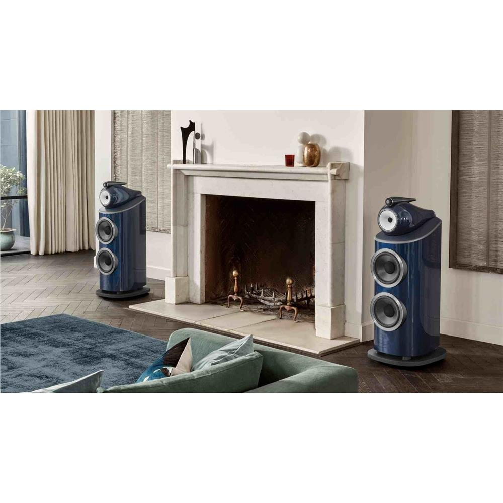 Bowers & Wilkins 801 D4 Signature Tower/Kule Hoparlörler Midnight Blue Metallic Çift