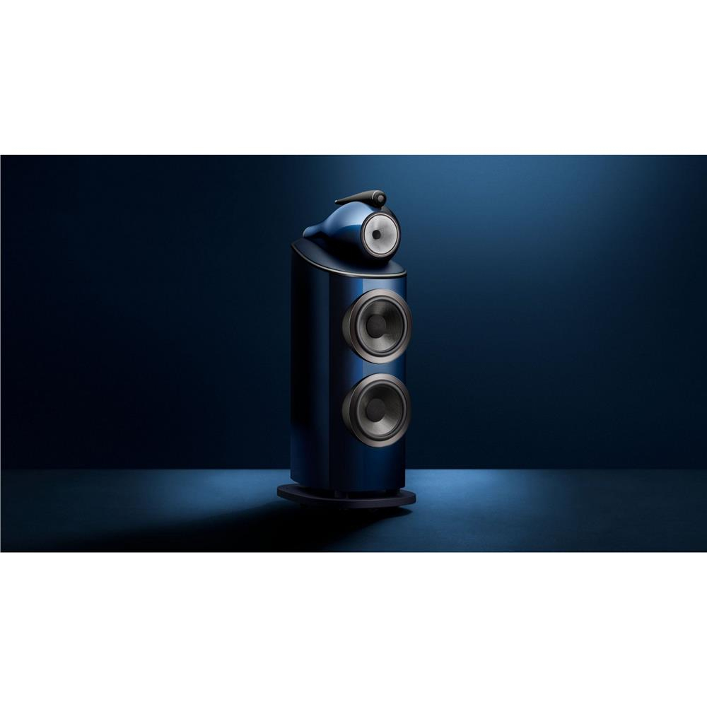 Bowers & Wilkins 801 D4 Signature Tower/Kule Hoparlörler Midnight Blue Metallic Çift