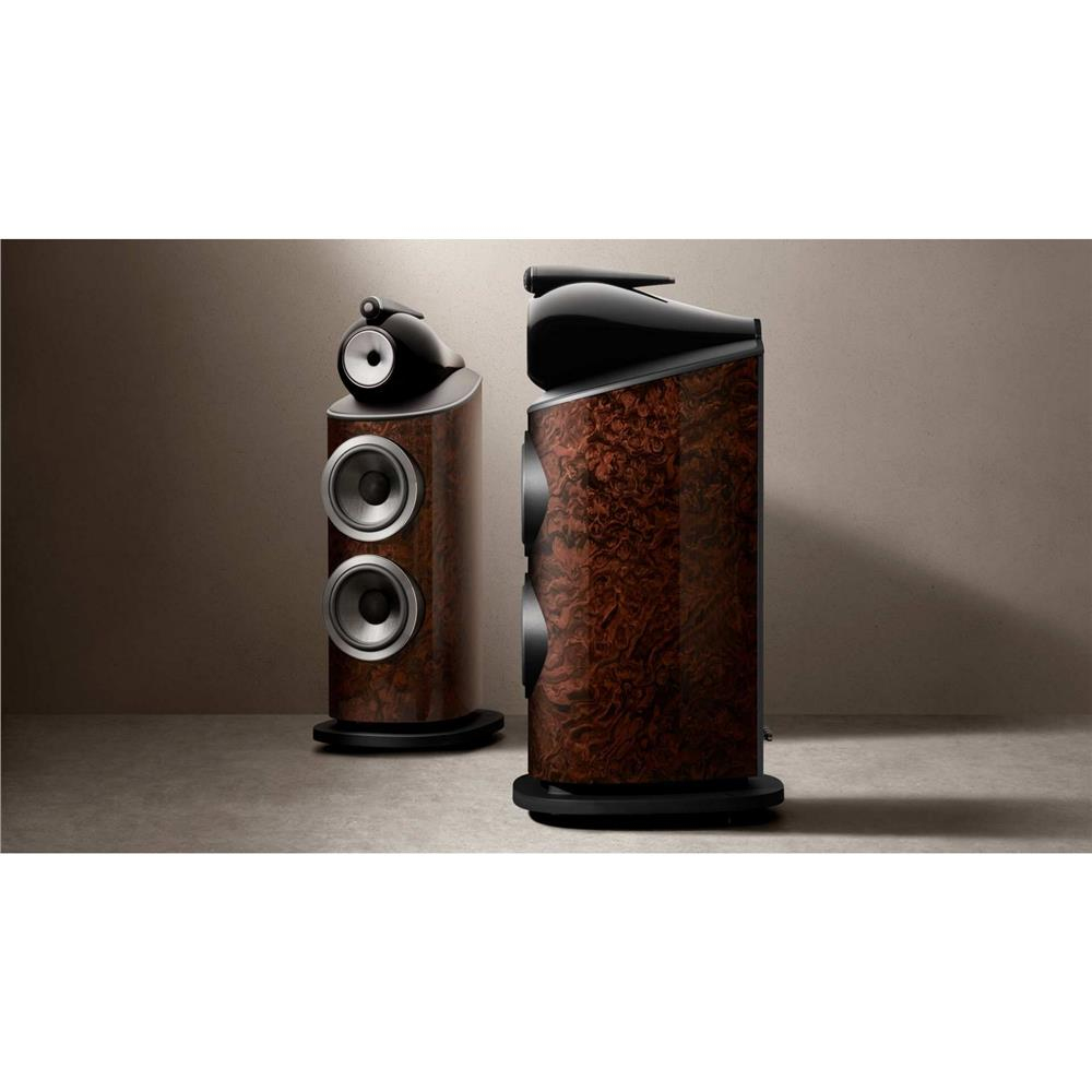 Bowers & Wilkins 801 D4 Signature Tower/Kule Hoparlörler California Burl Gloss Çift