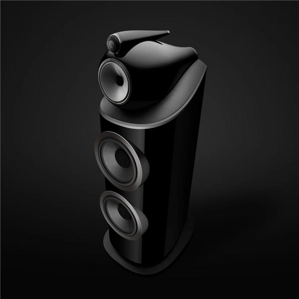 Bowers & Wilkins 801 D4 Tower/Kule Hoparlörler Parlak Siyah Çift