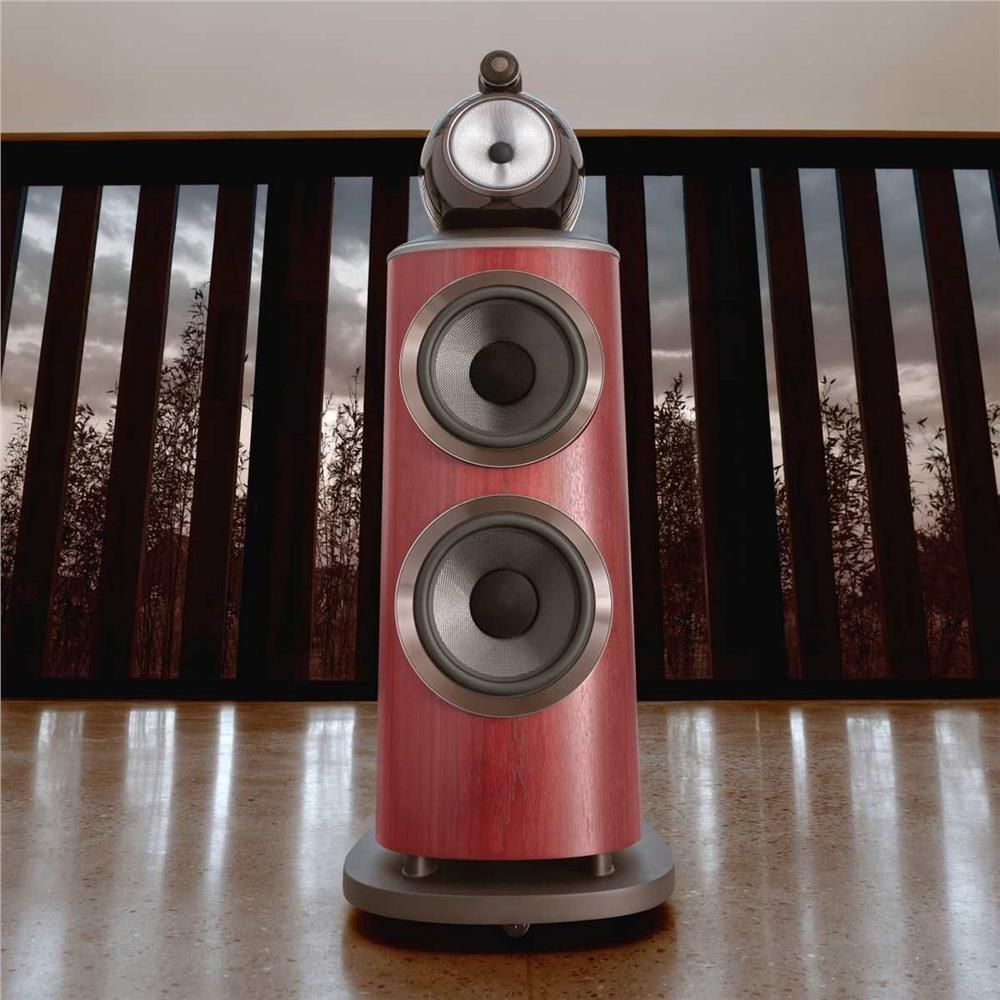 Bowers & Wilkins 801 D4 Tower/Kule Hoparlörler Rosenut Çift