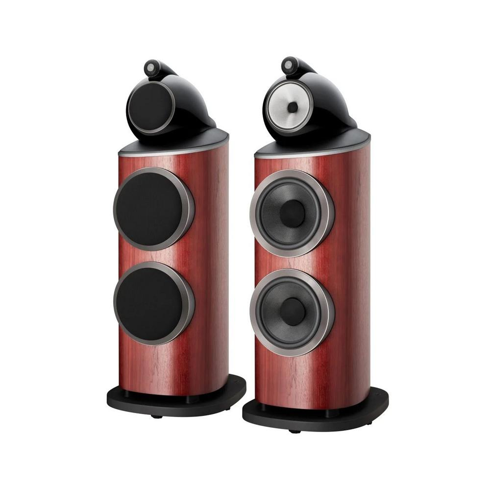Bowers & Wilkins 801 D4 Tower/Kule Hoparlörler Rosenut Çift