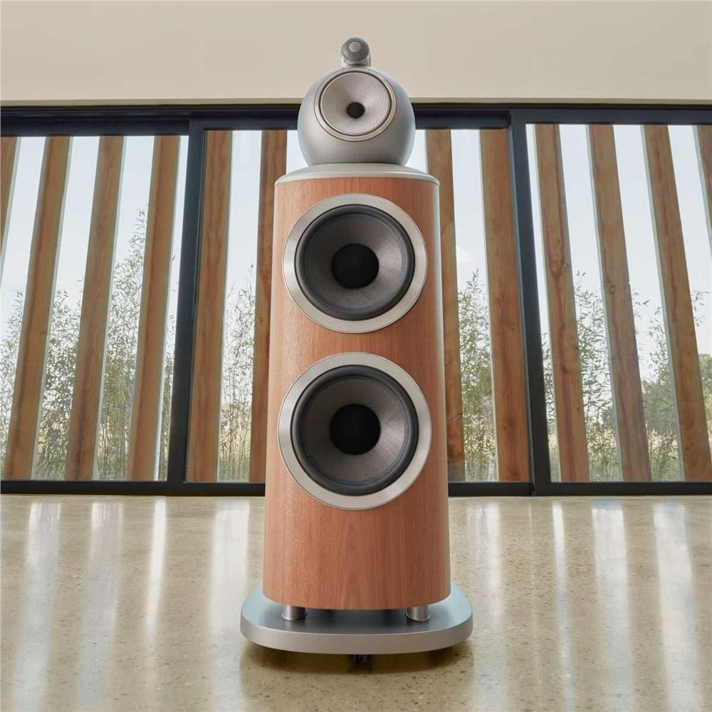 Bowers & Wilkins 801 D4 Tower/Kule Hoparlörler Walnut Çift