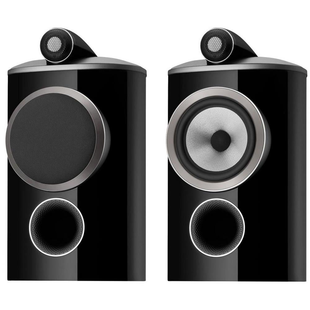 Bowers & Wilkins 805 D4 Bookshelf/Raftipi Hoparlörler Parlak Siyah Çift Teşhir