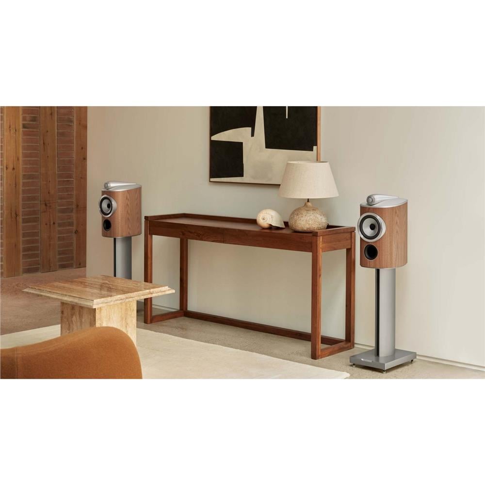 Bowers & Wilkins 805 D4 Bookshelf/Raftipi Hoparlörler Walnut Çift
