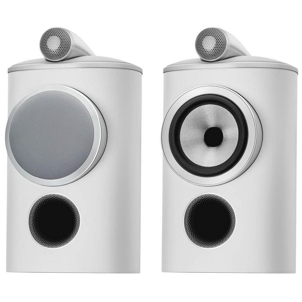 Bowers & Wilkins 805 D4 Bookshelf/Raftipi Hoparlörler Beyaz Çift