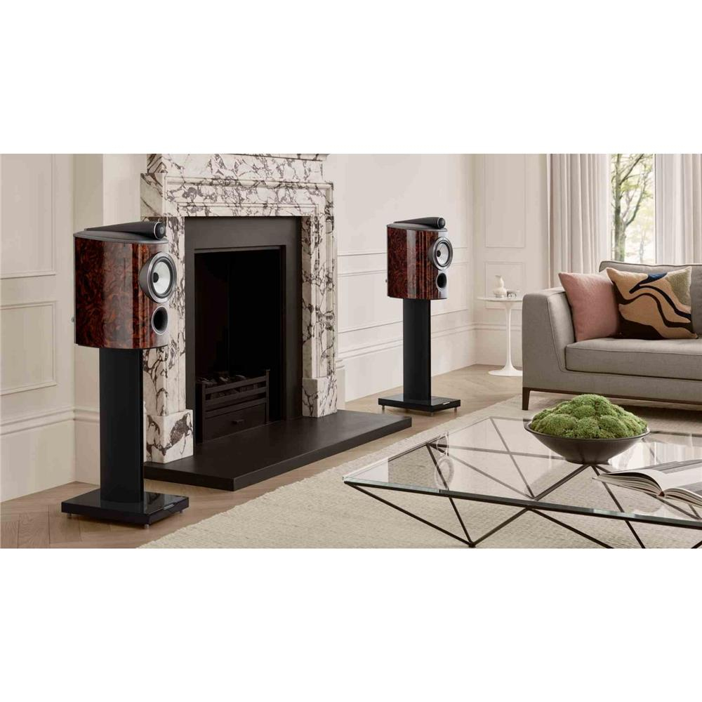 Bowers & Wilkins 805 D4 Signature Bookshelf/Raftipi Hoparlörler California Burl Gloss Çift