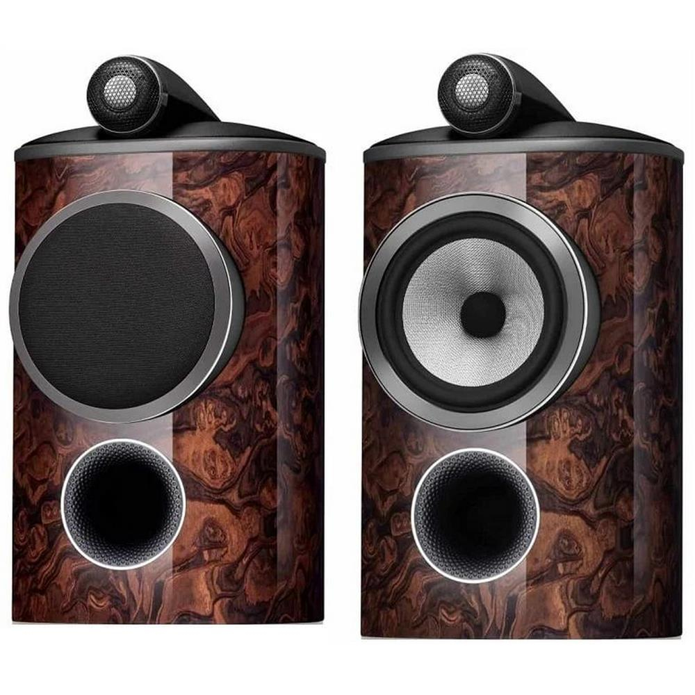 Bowers & Wilkins 805 D4 Signature Bookshelf/Raftipi Hoparlörler California Burl Gloss Çift