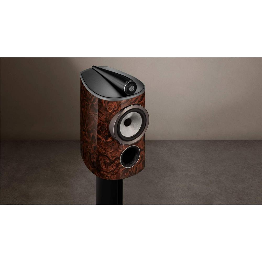Bowers & Wilkins 805 D4 Signature Bookshelf/Raftipi Hoparlörler California Burl Gloss Çift