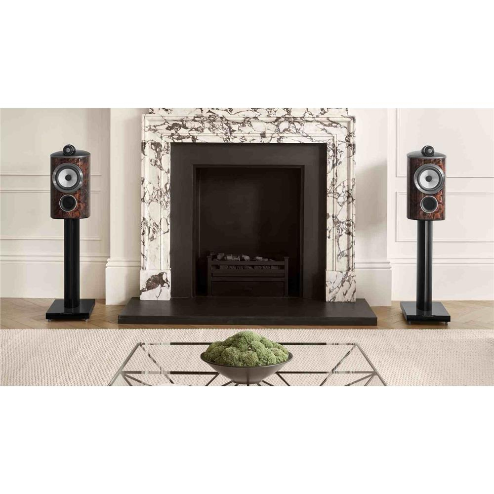 Bowers & Wilkins 805 D4 Signature Bookshelf/Raftipi Hoparlörler California Burl Gloss Çift