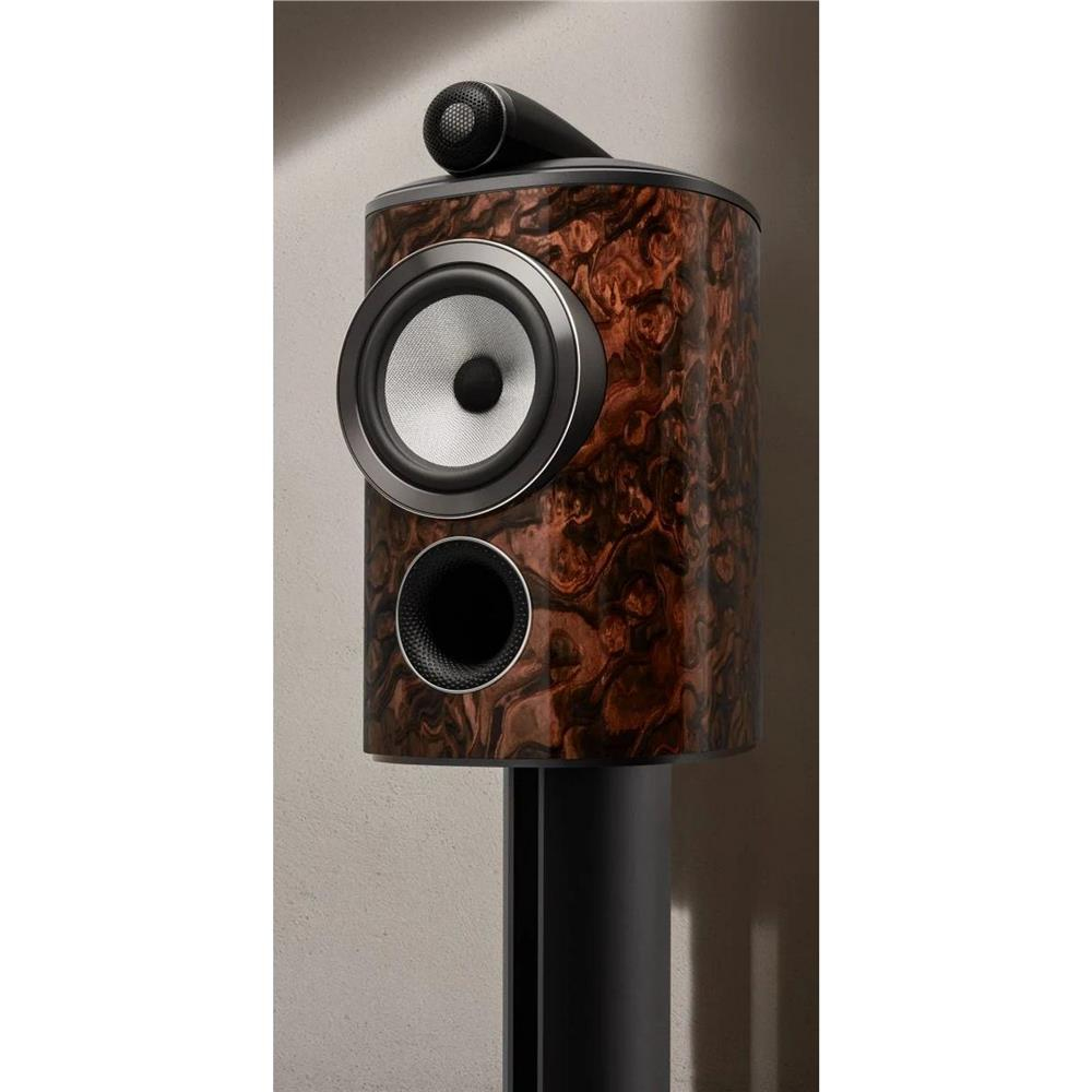Bowers & Wilkins 805 D4 Signature Bookshelf/Raftipi Hoparlörler California Burl Gloss Çift