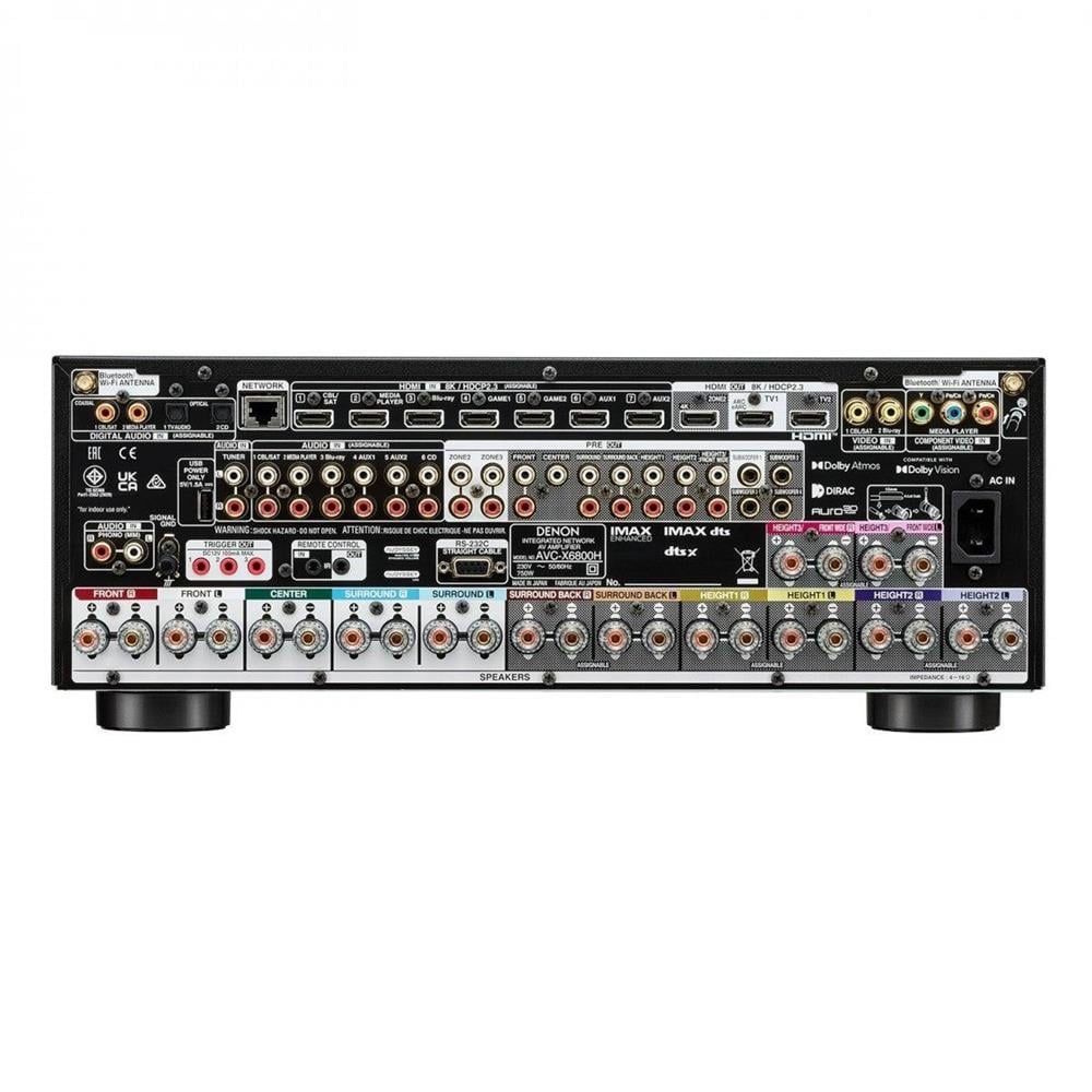 Denon AVC-X6800H 11.4 8K A/V Surround Receiver