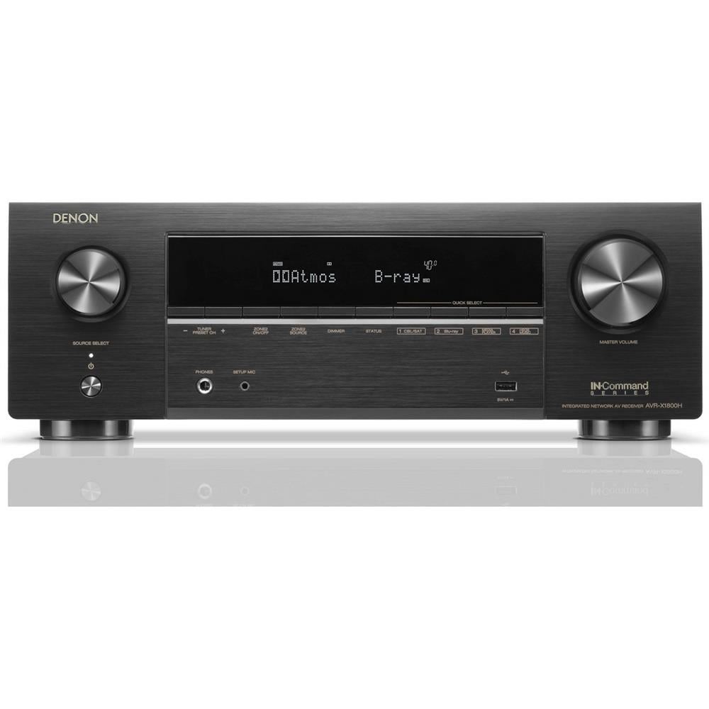 Denon AVR-X1800H 7.2 8K A/V Surround Receiver