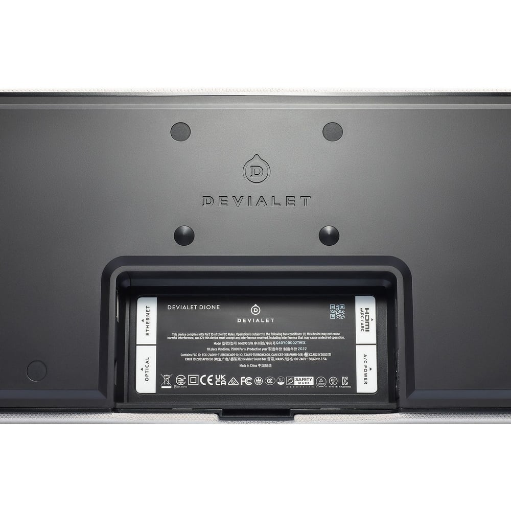 Devialet Dione Opéra de Paris 5.1.2 Dolby Atmos Soundbar