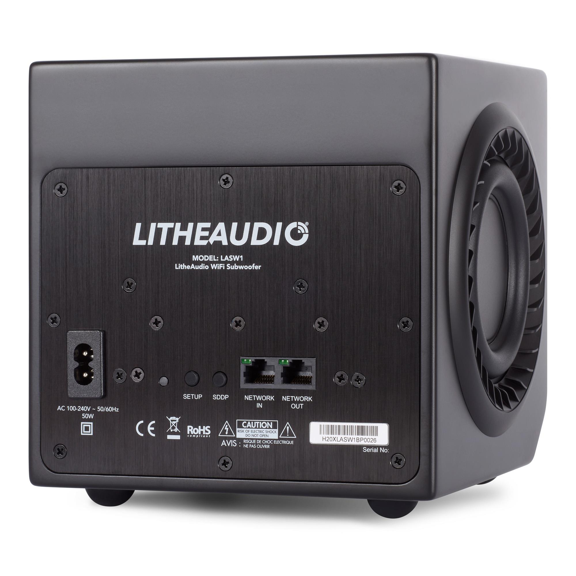 Lithe Audio Wi-Fi Wireless Micro Subwoofer Adet
