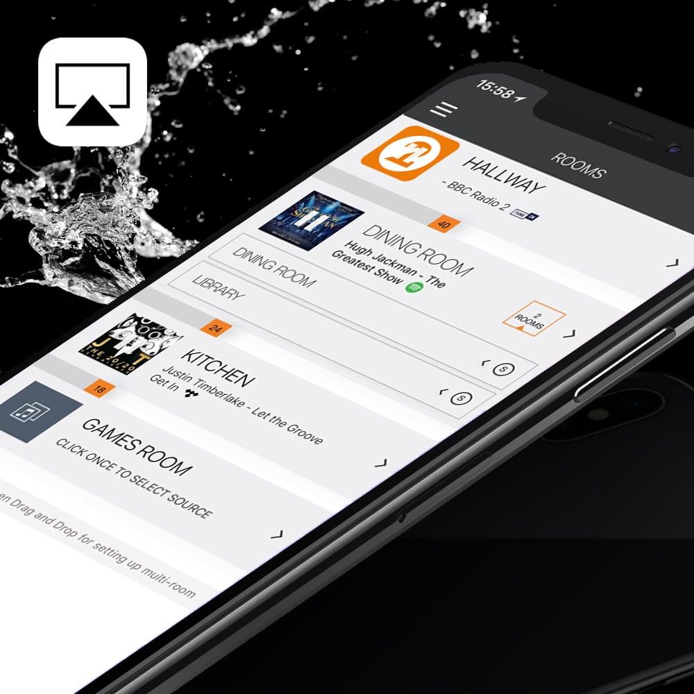 Lithe Audio WiFi Multi-Room AirPlay IP44 Suya Dayanklı  6.5