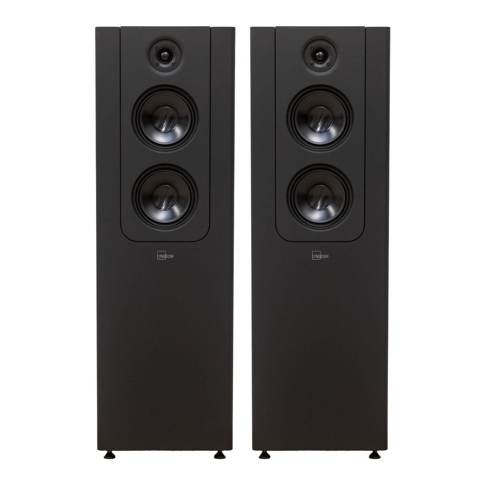 Lyngdorf FR-2 Tower/Kule Hoparlör Siyah Çift