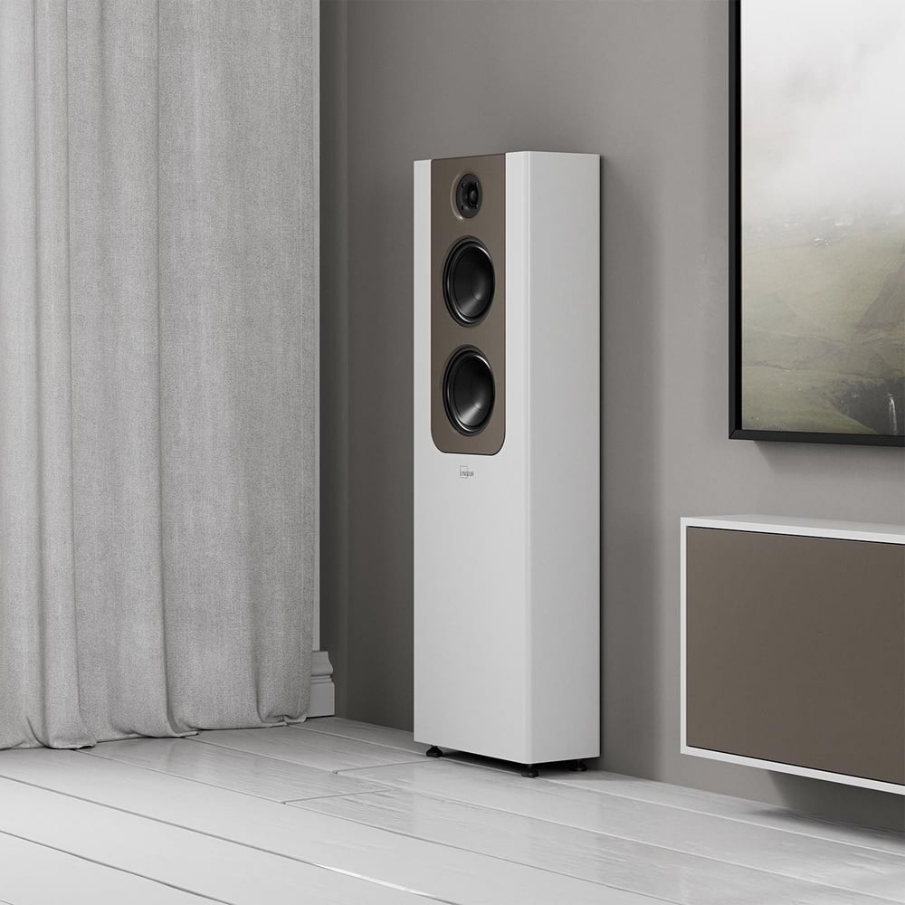 Lyngdorf FR-2 Tower/Kule Hoparlör Siyah Çift