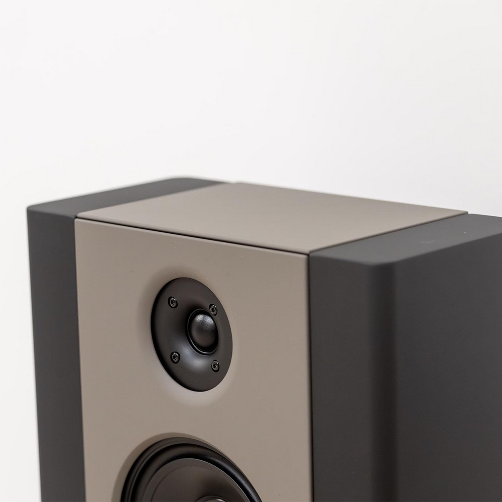 Lyngdorf FR-2 Tower/Kule Hoparlör Siyah/Kahverengi Çift