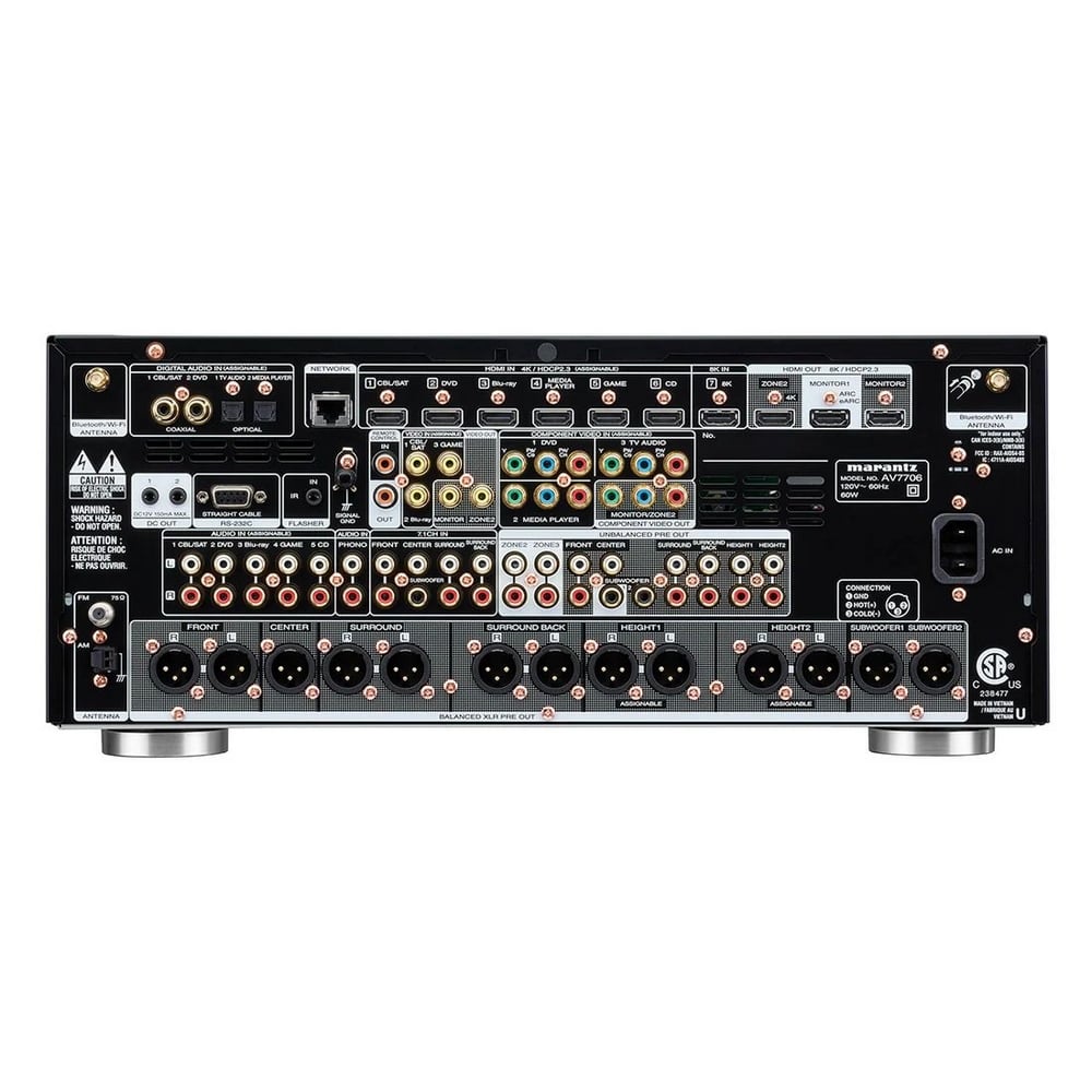 Marantz AV7706 11.2 Kanal 8K IMAX Dolby Atmos A/V Processor