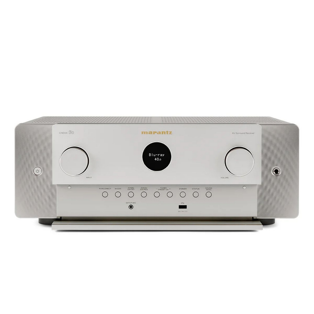 Marantz Cinema 50 9.4 Kanal Kanal 8K IMAX Dolby Atmos A/V Receiver Gümüş
