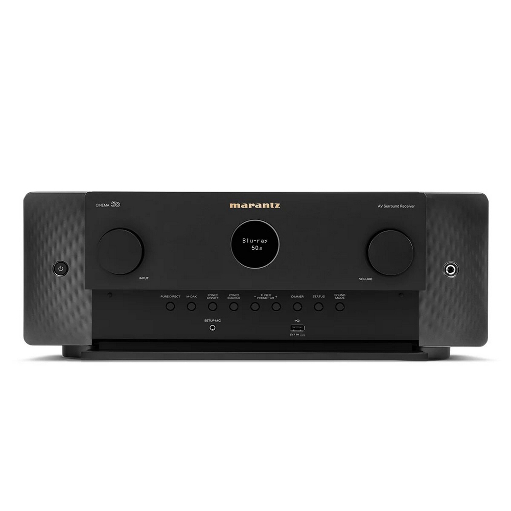 Marantz Cinema 50 9.4 Kanal Kanal 8K IMAX Dolby Atmos A/V Receiver Siyah