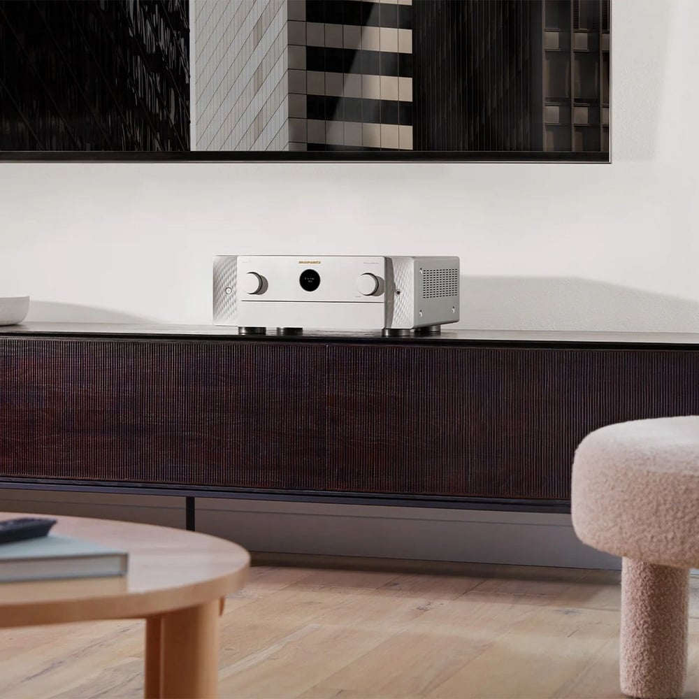 Marantz Cinema 50 9.4 Kanal Kanal 8K IMAX Dolby Atmos A/V Receiver Gümüş