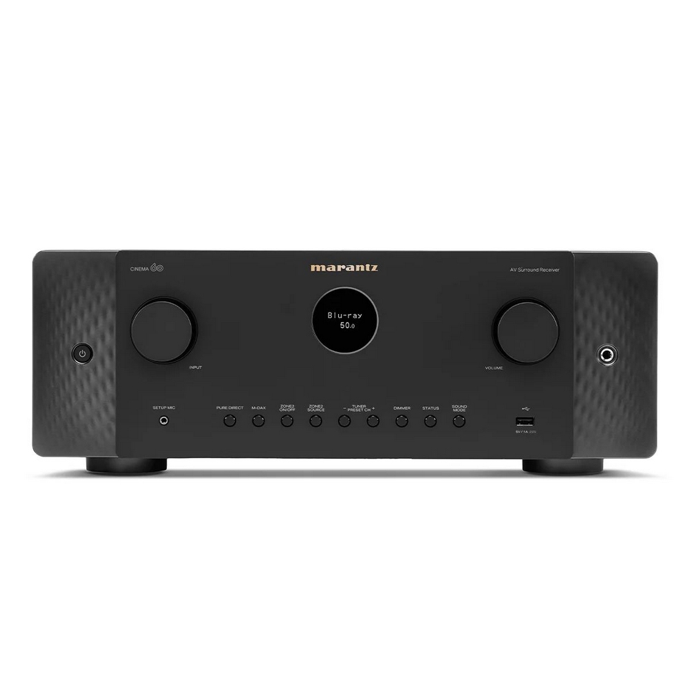 Marantz Cinema 60 7.2 Kanal 8K Dolby Atmos A/V Receiver Siyah