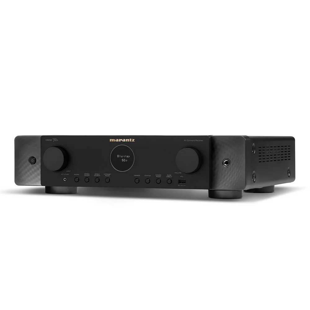 Marantz Cinema 70s Slimline 7.2 Kanal 8K Dolby Atmos A/V Receiver Siyah