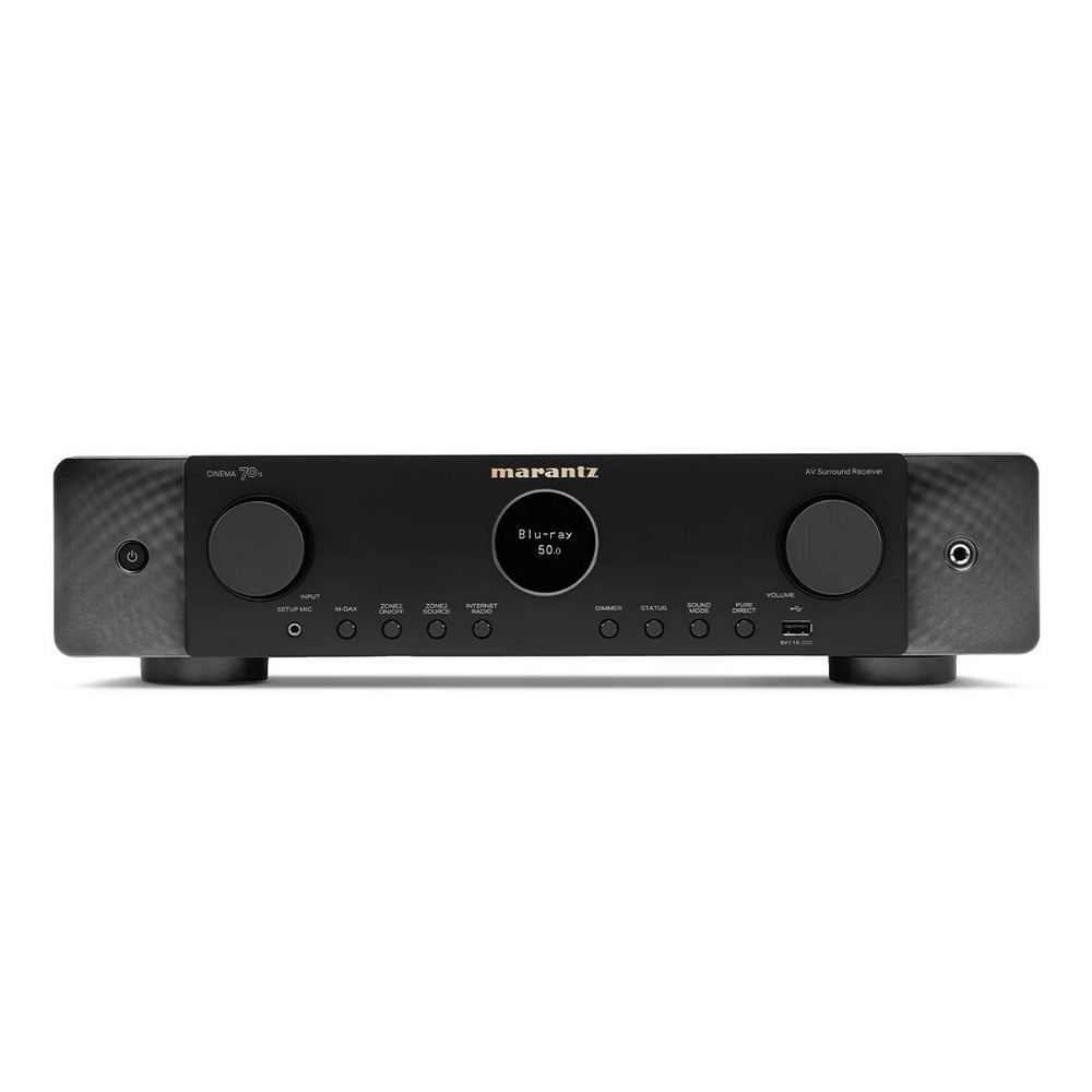 Marantz Cinema 70s Slimline 7.2 Kanal 8K Dolby Atmos A/V Receiver Siyah