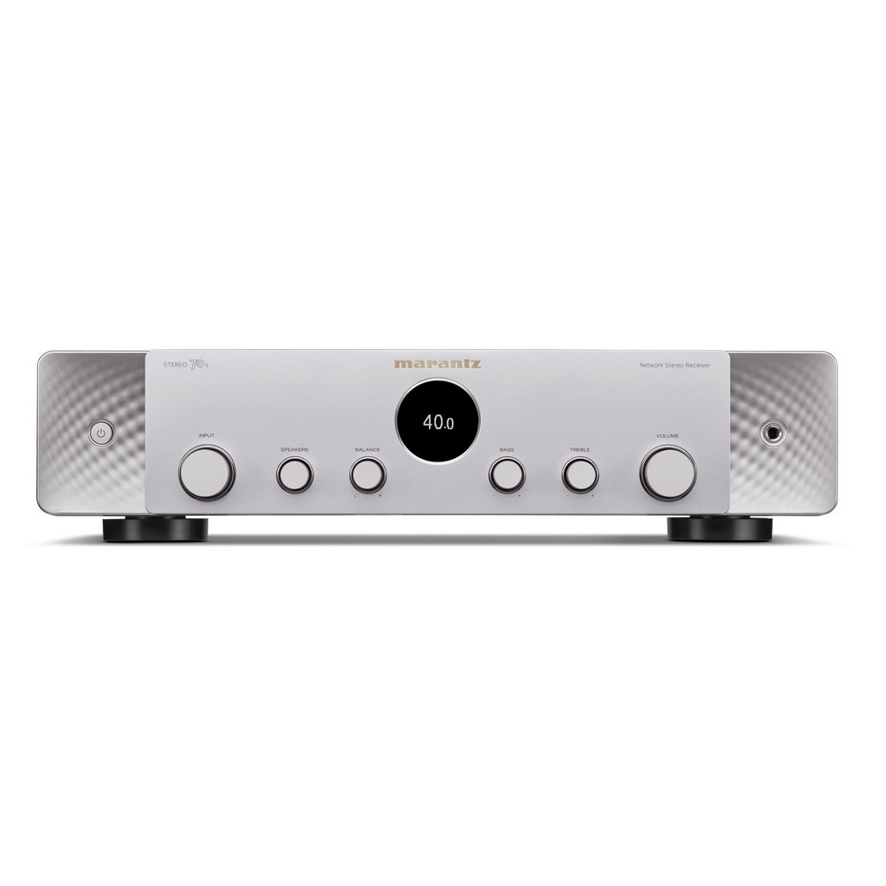 Marantz STEREO 70s 2.1 Kanal Network Streaming A/V Receiver Gümüş