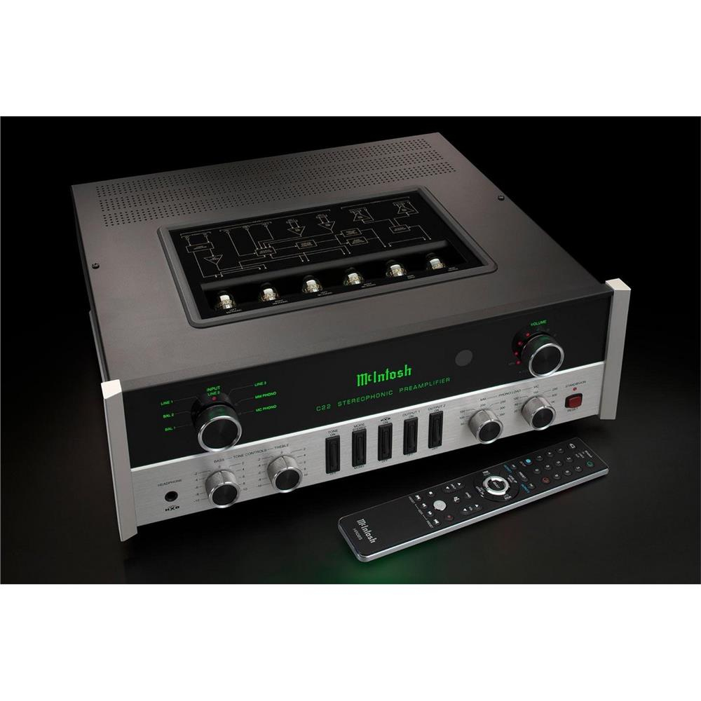 McIntosh C22 2-Channel Vacuum Tube Pre Ampliler Mk V