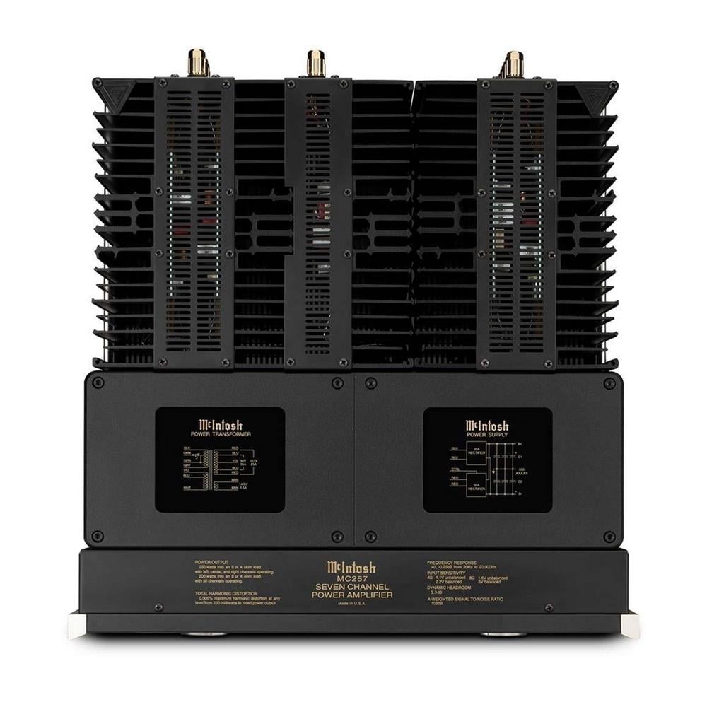 McIntosh MC257 7-Channel Solid State Power Ampliler