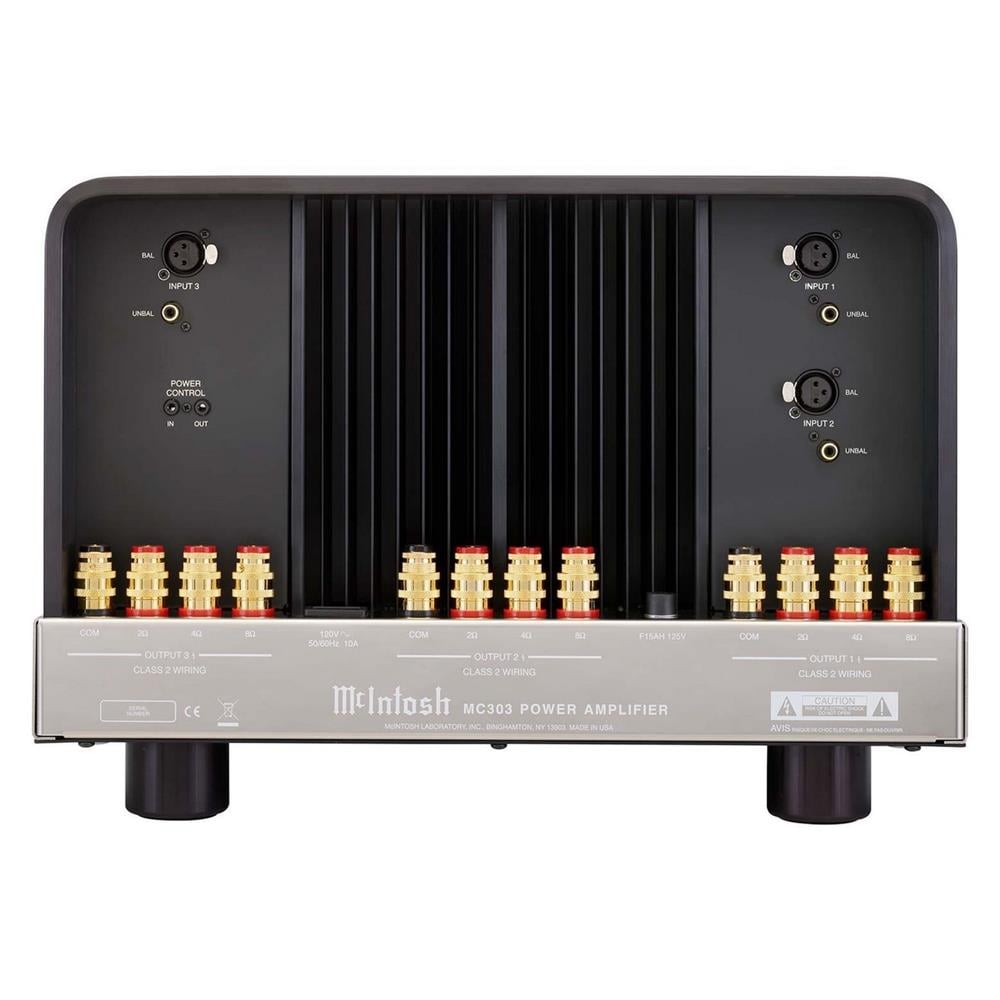 McIntosh MC303 3-Channel Solid State Power Ampliler