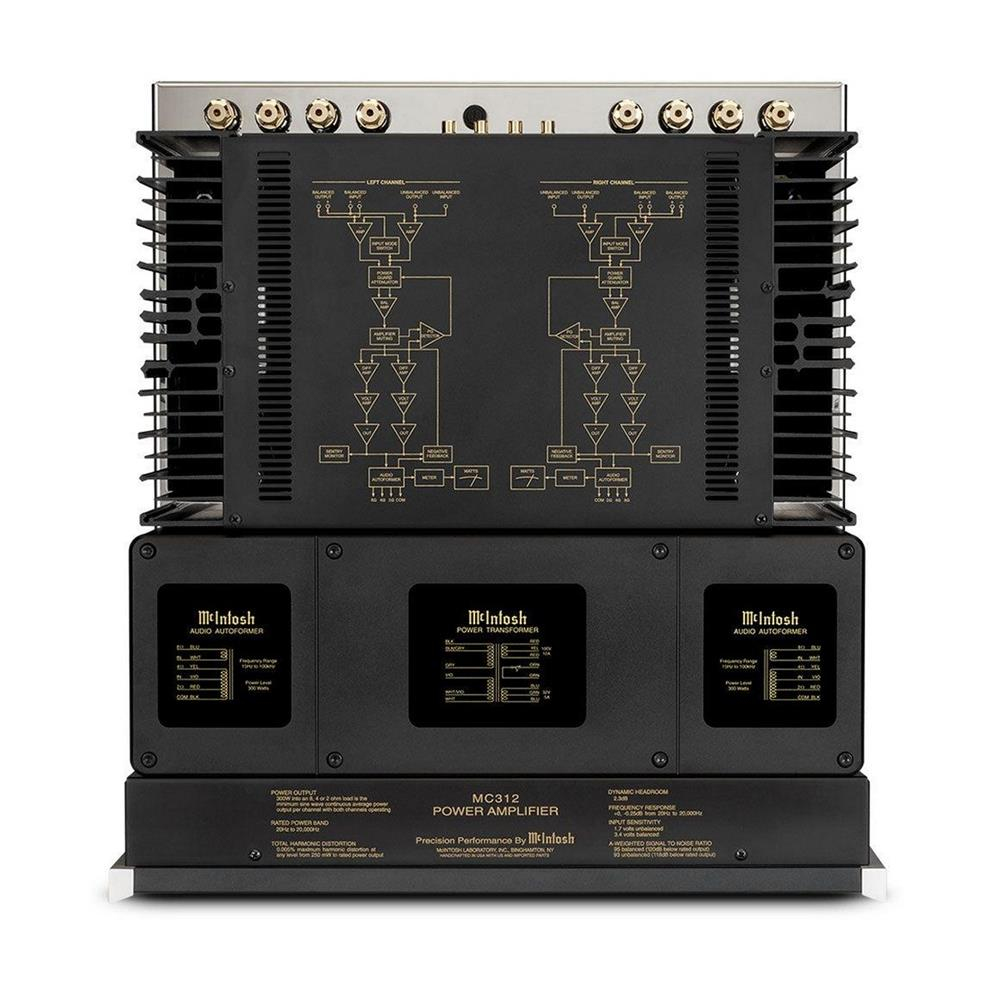 McIntosh MC312 2-Channel Solid State Power Ampliler