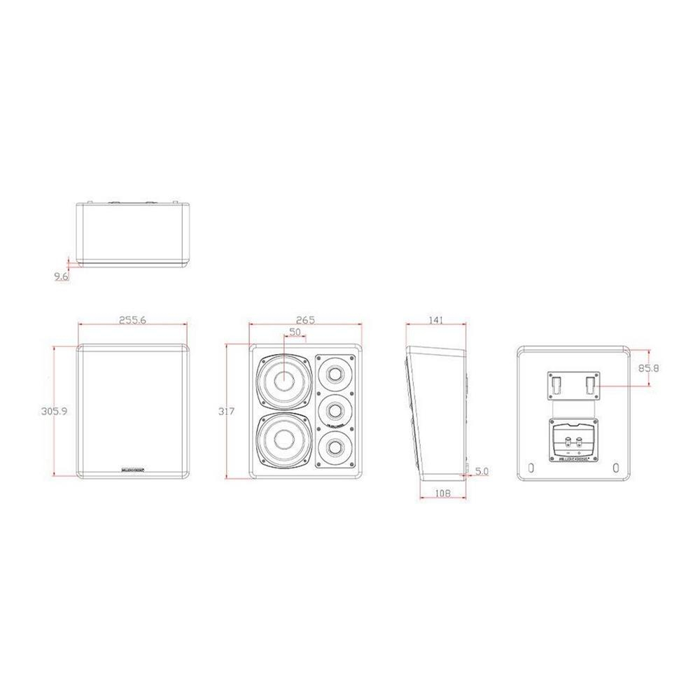 Miller & Kreisel MP150 On-Wall Hoparlörler