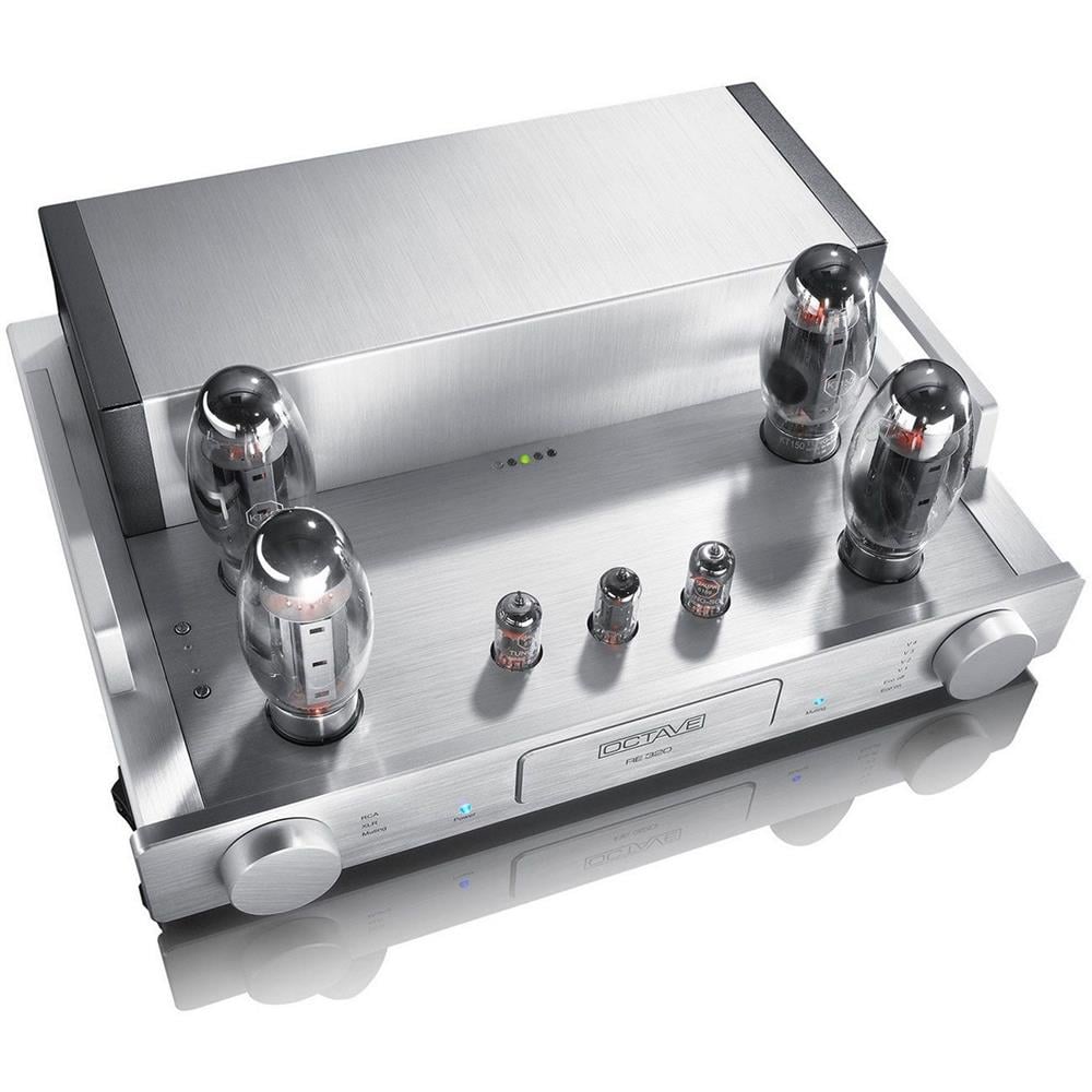 Octave RE 320 Stereo Lambalı Power Ampliler Gümüş