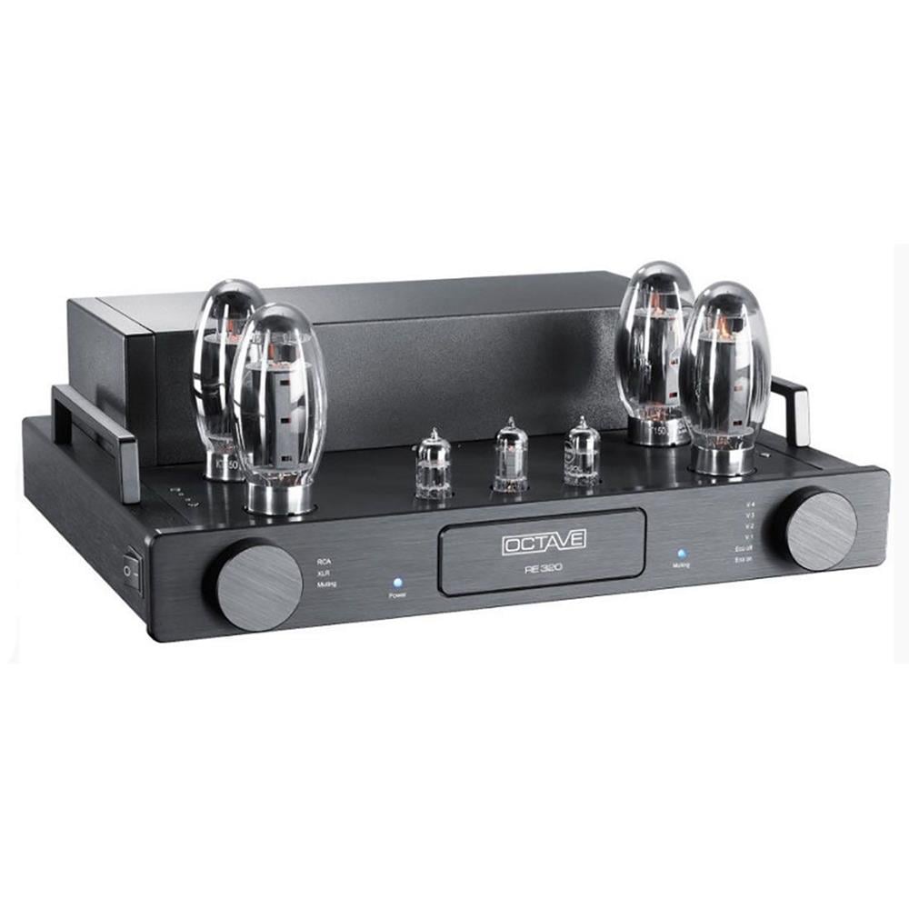 Octave RE 320 Stereo Lambalı Power Ampliler Siyah