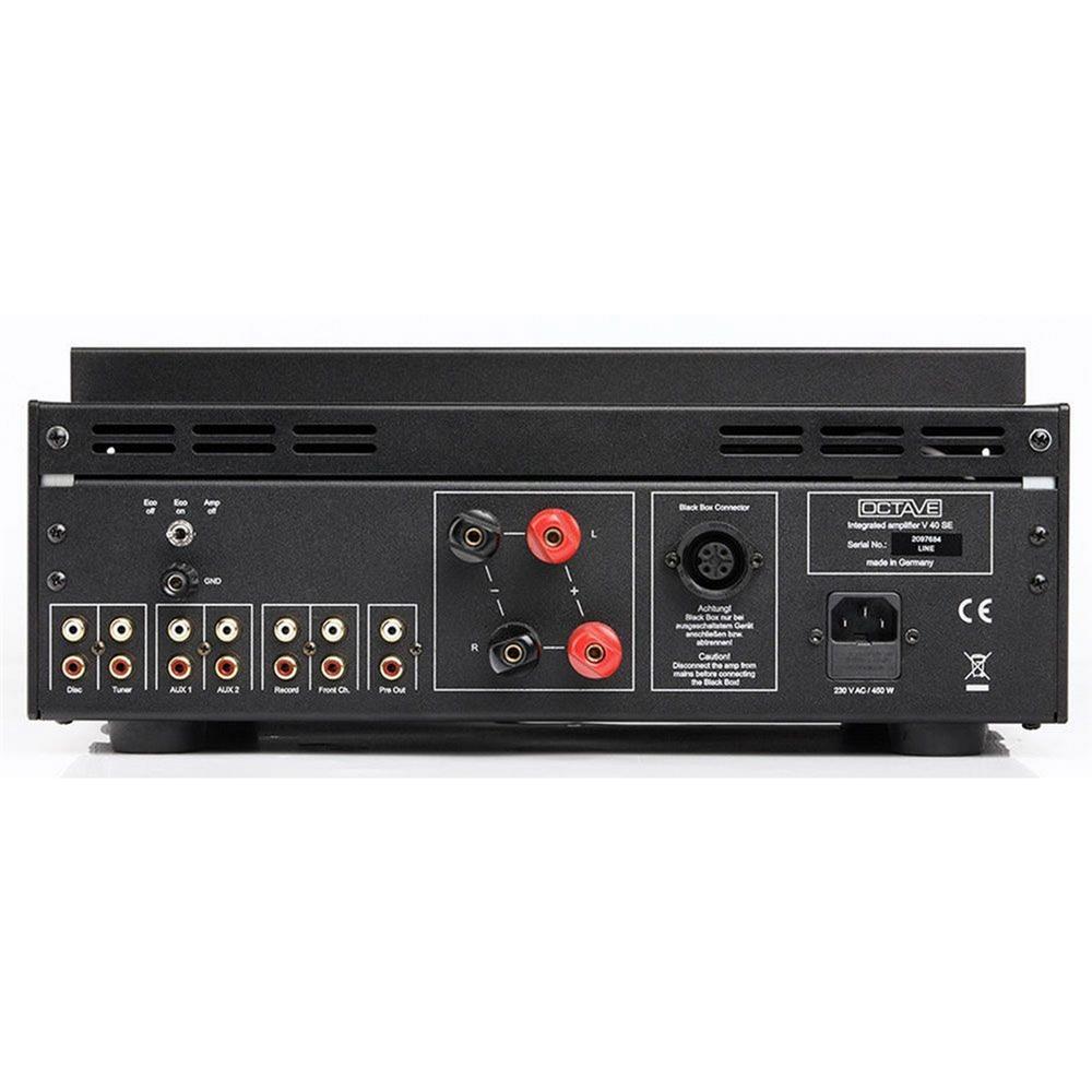 Octave V40 SE Lambalı Entegre Ampliler Siyah