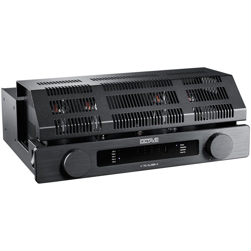 Octave V70 Class A Lambalı Entegre Ampliler Siyah