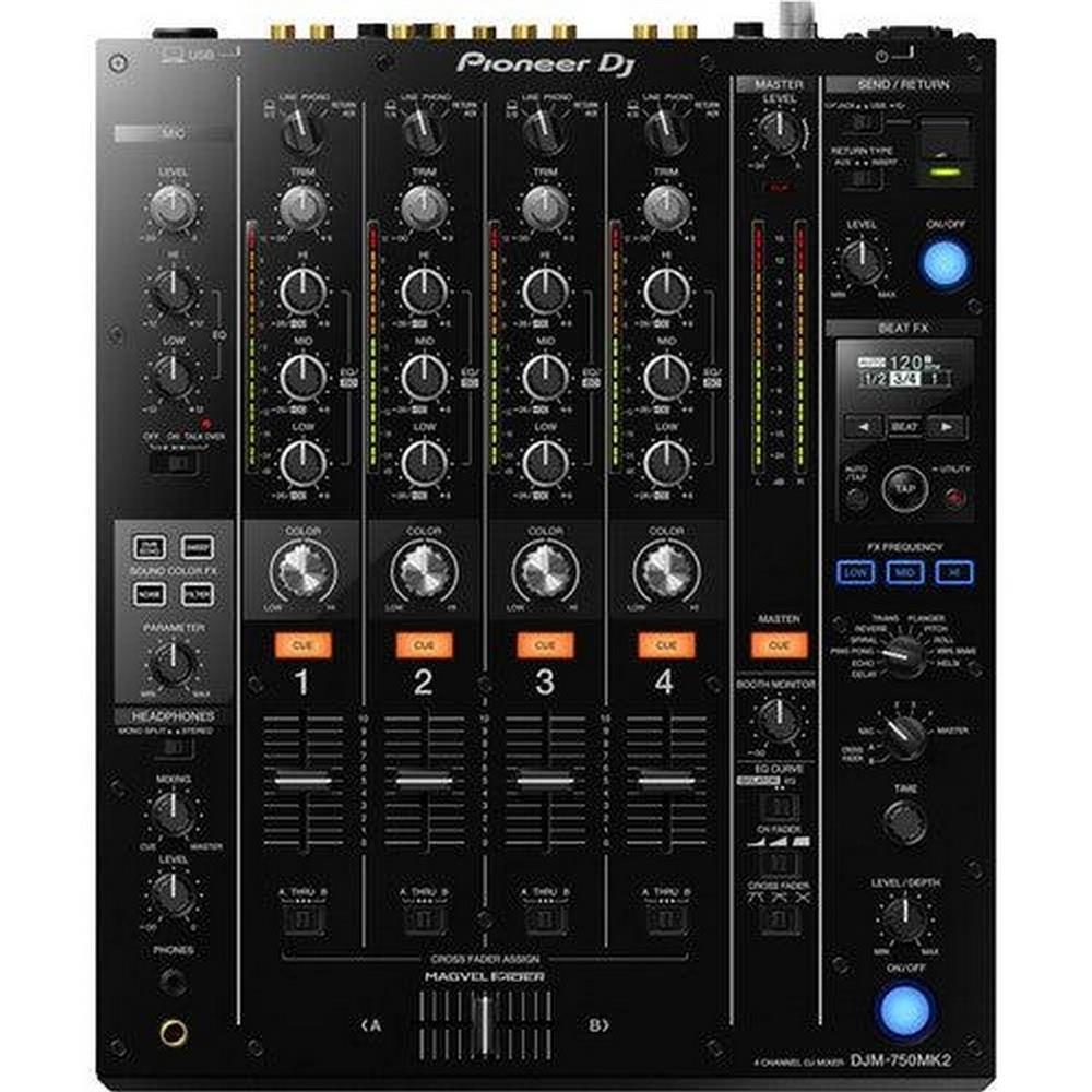 Pioneer DJ DJM-750MK2 4 Kanal Professional DJ Club Mixer