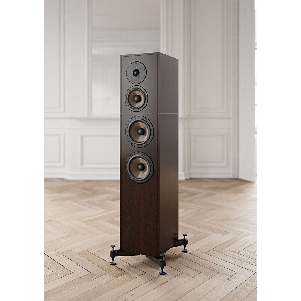 Revival Audio Atalante 4 Tower/Kule Hoparlör Koyu Ceviz Çift