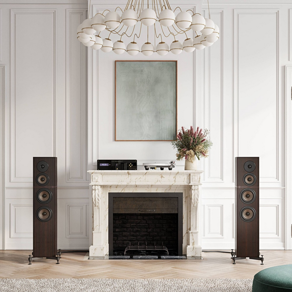 Revival Audio Atalante 4 Tower/Kule Hoparlör Koyu Ceviz Çift