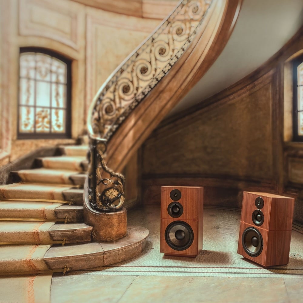 Revival Audio Atalante 5 Tower/Kule Hoparlör Ceviz Çift